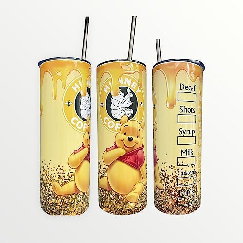 Sellrex Winnie l'ourson Gobelet isotherme fin Miel 591 ml