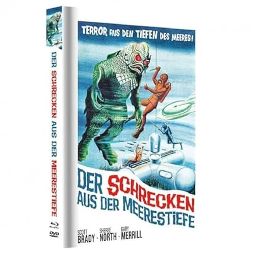 Der Schrecken aus der Meerestiefe - 3-Disc-Deluxe Edition - Limited Mediabook (Blu-ray + DVD + Soundtrack CD) - COVER A