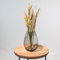 Design Blumenvase aus Glas Lara Ø 17 x 23cm - Smoke Tisch-Deko Kristallglas Glasvase