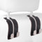 PEUTIER 2pcs Car Headrest Hooks - Purse, Umbrella & Bag Hangers for Car Seat Organization (Black)