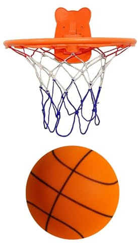 Aizuoni Silent Basketball Dribbling Indoor, Größe 7/5 / 3 Schaumstoff-Basketball-Indoor-Trainingsball, Weicher, Gedämpfter Basketball Für Verschiedene Indoor-Aktivitäten
