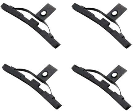4X Clip de la guía del panel del resbalador del clip de la sombra del techo solar para VW Golf 4 5 6 Beetle Touareg Passat para Jetta para Audi A3 A4 A6 para Skoda Superb para Seat Altea Exeo Leon