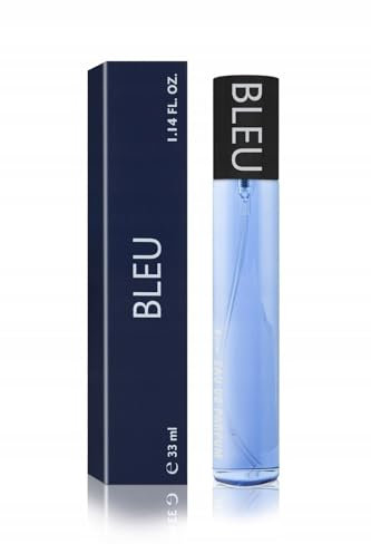 NAINA Herrenparfums Bleu 33ml – Parfums für Männer – Parfümfläschchen Spray, Flakon Eau de Parfum – Inspiriertes Herren Parfüm - Einzigartige Düfte und Dufterlebnisse - Aromatisches Herrendüfte