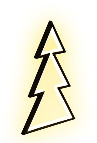 Raburg LED-Baum 153 LEDs, 40 cm hoch, Lichterbaum aus Metall, warmweißes Licht, Bodenstecker/Erdspieß, weihnachtliche LED-Deko für den Garten, stimmungsvolle Beleuchtung, Tannenbaum Outdoor XS