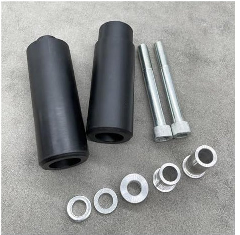 YSQOFD Motorrad Sturzbügel No Cut Motorrad Sturzpads Absturzsicherung Schutz Für FJR1300 FJR 1300 2006-2011 Sturzschutz(Schwarz)