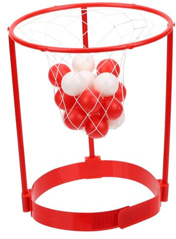 TOYANDONA 1 Satz Stirnbandnetze Basketball Indoor -Spiele für Basketbälle für Plastik rot