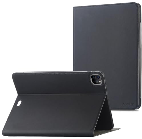 Accezz Tablet Hülle - Passend für iPad Pro 11 (2018)/ Pro 11 (2020)/ Pro 11 (2021)/ Pro 11 (2022) - Classic Tablet Case - Schwarz