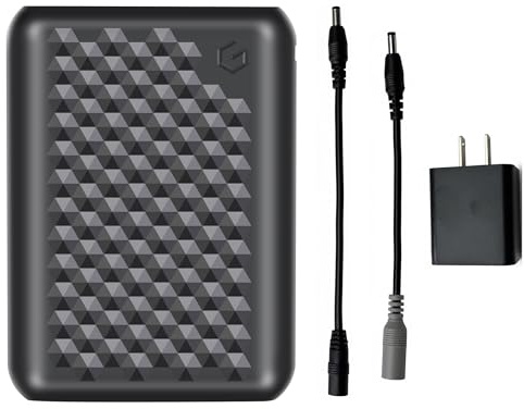 Doumern Official 18400mAh Heated Jacket Battery Pack, 12V/5V Power Bank for Heating Coat & Vest