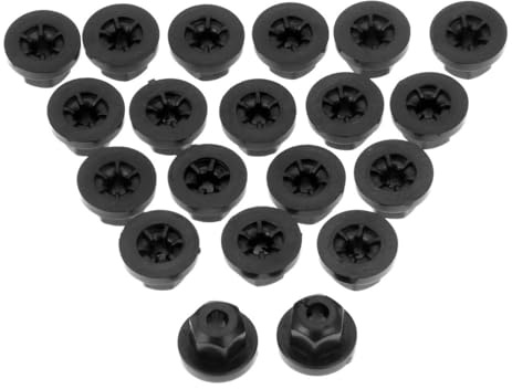 GVGMTAEAVZ 20Pcs 16131176747 Auto Kunststoff Körper Mutter Flansch Clip Fit for Mercedes Benz 0039900251 for BMW Kfz-Befestigungselemente