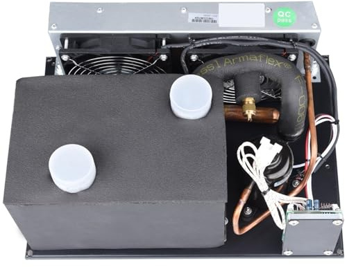 Micro DC Air Conditioner 12V, 450W Portable Cooling , R134A, Mini Compressor, Low Vibration HVAC Parts