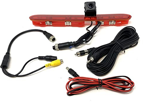 Dolphin Automotive Rear High Level Brake Light Reversing Parking Camera For Peugeot Expert & Citroen Dispatch Van 2016 Onwards