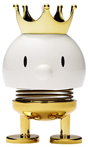 Hoptimist - Wackelfigur/Dekofigur - Prince Bumble - Kunststoff - White/Weiß - Ø 5 cm