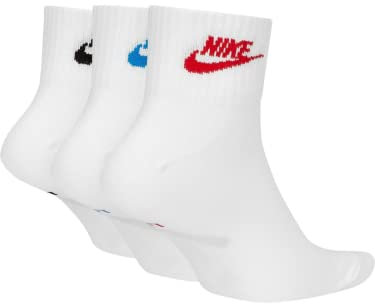 Nike SK0110 Nike Everyday Essential Socks Unisex-Adult Multi-Color M