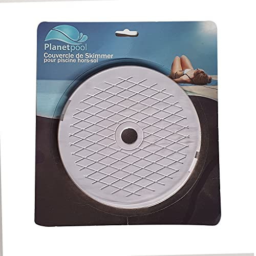 EDENEA Couvercle Skimmer Piscine Hors Sol - Diamètre 19,5 cm - Pièce de Rechange