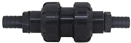 Rückschlagventil mit schlauchtüllen kugelrückschlagventil rückstauverschluss rückstauklappe pvc einwegventil pool