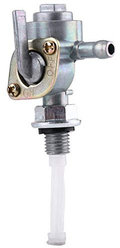 Robinet de Réservoir d'Essence, Pompe à Essence Commutateur de Carburant de Réservoir de Gaz M10X1.25MM robinet essence dirt bike 125 robinet essence am6 robinet essence groupe electrogene+robinet es