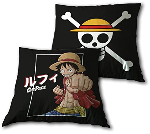 One Piece Kissen, 35 x 35 cm