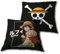 One Piece Kissen, 35 x 35 cm