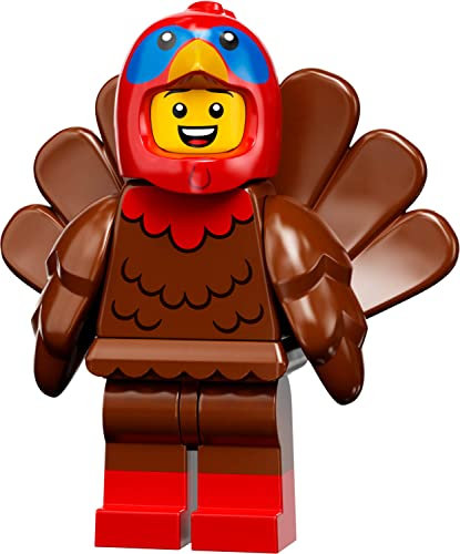 Auswahl: Lego 71034 Minifigures - Serie 23 - Minifiguren Sammelfiguren + Gratispostkarte (09 - Truthahn-Kostüm)