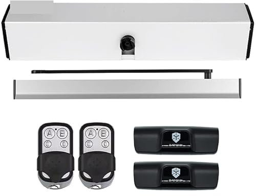 LMEIL Automatic Swing Door Opener, Automatic Swing Gate Opener with Free Push to Open, for Disabilities 65W Low Energy Swing Door Operator
