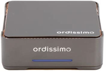 Ordissimo - Petit Ordinateur de Bureau Mini Tour Luna 2 Idéal Senior - Ordi Fixe Facile à Utiliser - Interface Intuitive et Clavier Simplifié - s'adapte à Tous Les Écrans - Souris sans Fil - Noir…