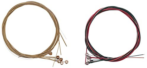 MSCHENZW 2 SäTze mit 6 Gitarren Saiten Saite für das Werkzeug zum Wechseln Akustik Gitarre