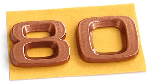 Skoda 5LG853687N60B Schriftzug 80 Emblem Logo, Penny Copper-metallic