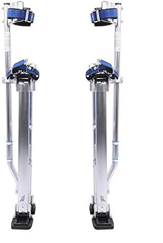 24-40 Zoll Trockenbau-Stelzen, Aluminium-Werkzeug, verstellbar, robuste Gips-Stelzen aus Aluminiumlegierung, Trockenbau-BAU-Werkzeug, für Bauarbeiter, Dekorateure, Maler- und Verpu