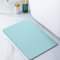 Pure 4Home - Stone Bath Mat | Badematte Stein | Diatomite Stone Bath Mat | 60cm x 39cm Stein Badematte Quick Dry | Seinmatte Badezimmer | Stone Quick Drying Mat (Waves Green)