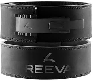 Reeva - Gewichthebergürtel – Nubik mit verstellbarer Schnalle – 13 mm – Lifting belt - XS