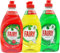 3 x 320 ml Fairy Original Washing Up Liquid Mixed | Powerful Dishes Grease Cleaner with a Refreshing Citrus Scent for Sparkling Clean Dishes