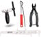 OTRADO® Fahrradkette Werkzeug Set mit Kettennieter/Kettenzange/Kettenmesslehre für alle 5 bis 12 Gang/Kettenschloss Zange und Kettenpeitsche für 9 7 und 8 Fach