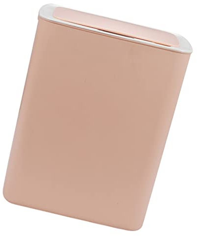 CAXUSD Poubelle à capteur avec capteur de couvercle à ouverture automatique silencieuse taille familiale pour la maison la salle de bain