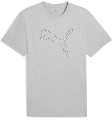 Puma Unisex M Tad Essential Heather Cat Tee (Cf Large Cat) Tees (1er Pack)