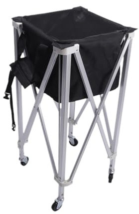 Harilla Tennisballkorb Tennis Ball Cart Picker -Sammler tragbarer