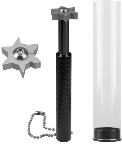 Jesiah Golf Club Groove Sharpener Cleaner, Club Quickly Grind Re-Grooving Cleaning Repair Tool with 6 Carbide Tungsten Steel Cutters for All Golf Irons Approach Wedges