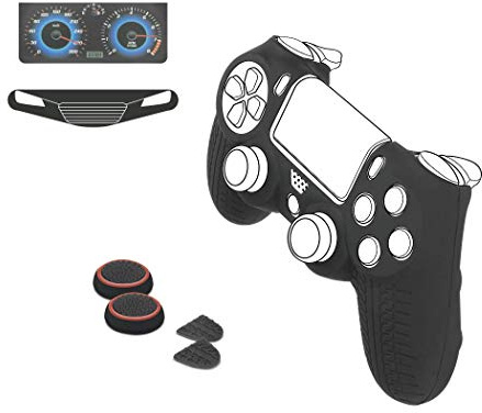 Speedlink Silikonüberzug für PS4 - GUARD Silicone Skin Kit 7-in-1 - Racing