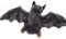 Onwomania Plüschtier Kuscheltier Stoff Tier Fledermaus schwarz braun Magnet 19 cm