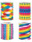Boland 42034 - Papierlaterne Fantasie, 12 Stück, Größe 16 cm, 4 Motive sortiert, Zuglaterne, Mehrfarbig, Lampion, Geburtstag, Laternenzug, Gartenparty, Hängedekoration, Mottoparty, Karneval
