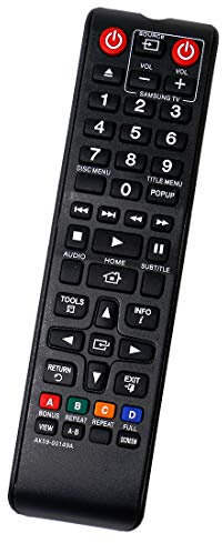 ALLIMITY AK59-00149A sostituzione telecomando per Samsung Blu-ray Disc Player BD-F5500 BD-FM57C BD-FM51 BD-ES6000 BD-ES5300 BD-ES5000 BD-E6100 BD-E5900 BD-E5500 BD-E5300 BD-E5200