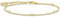 Thomas Sabo Armband weiße Steine gold, 925 Sterlingsilber, 16-19 cm Länge