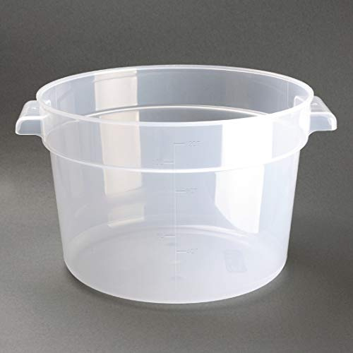 Vogue DJ961 Frischhaltedose aus Polypropylen, rund, 10 l Fassungsvermögen