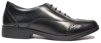 Clarks Aubrie Tap Y Girls Senior School Shoes 3.5 Black
