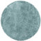 Muratap Pearl Soft Teppich - Hochflor Teppich Extra Weich für Wohnzimmer, Schlafzimmer, Kinderzimmer, Flur Moderner Deko - Große: 120 cm - Rund - Farbe: Blau