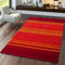 TT Home Teppich Gabbeh Handgefertigt Hochwertig Modern Wolle Meliert In Terrakotta, Größe:160x230 cm