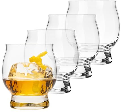 Libbey Signature Kentucky Bourbon Trail Whiskey Cocktailglas, 383 ml, 4 Stück