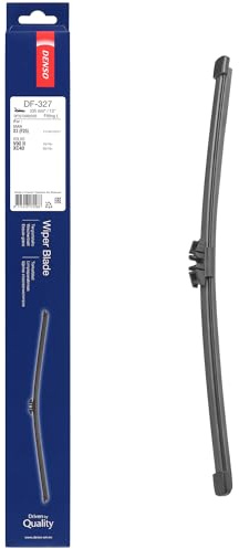 DENSO Heck Flachwischer DF-327 (335 mm): Leiser, langlebiger Wischer mit aerodynamischem Design. OEM-Qualität, breite Kompatibilität, 2 Jahre Garantie