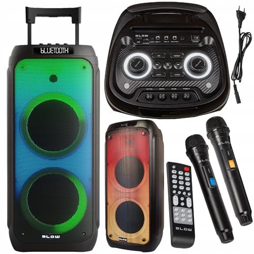 STARKER TRAGBLERER BLUETOOTH RADIO FM MOBIL KARAOKE PARTYBOX
