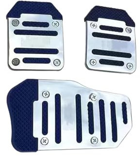 Autozubehör Pedalmodifikation Universal Anti-Rutsch-Erhöhung Gaspedal Bremskupplung Aluminiumlegierung (Schaltgetriebe1)