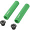 Bike Lenker Griffe, rutschfeste Gummi Fahrrad Griff Griff mit Lock, Bike Handgriff für Scooter Cruiser Urban Bike Dreirad Rad Stuhl Mountain Bike Road Bike MTB BMX (Grün, 30mm)